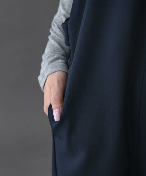 URBAN RESEARCH DOORS / アーバンリサーチ ドアーズ ワンピース | FORK&SPOON　Uネックプラケットオーバーオール | 詳細7