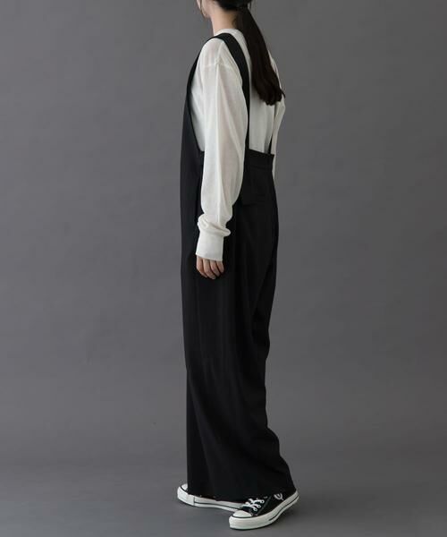 URBAN RESEARCH DOORS / アーバンリサーチ ドアーズ ワンピース | FORK&SPOON　Uネックプラケットオーバーオール | 詳細15