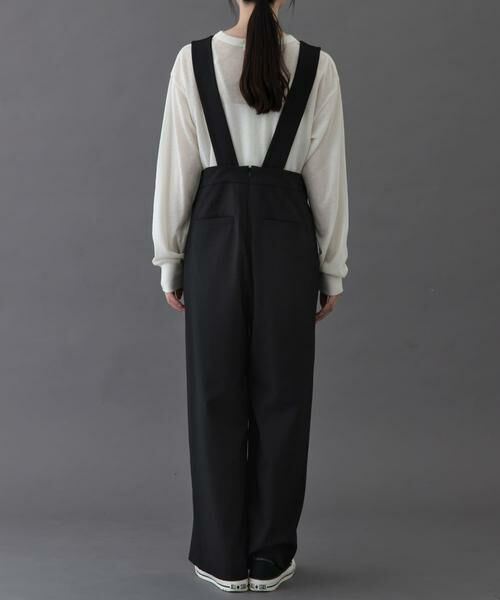 URBAN RESEARCH DOORS / アーバンリサーチ ドアーズ ワンピース | FORK&SPOON　Uネックプラケットオーバーオール | 詳細24