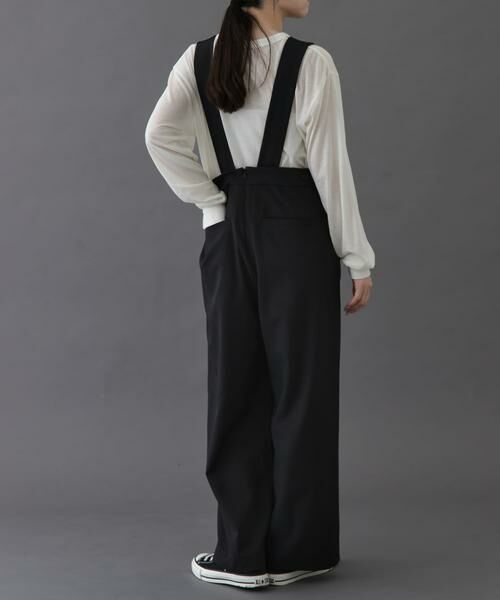 URBAN RESEARCH DOORS / アーバンリサーチ ドアーズ ワンピース | FORK&SPOON　Uネックプラケットオーバーオール | 詳細16