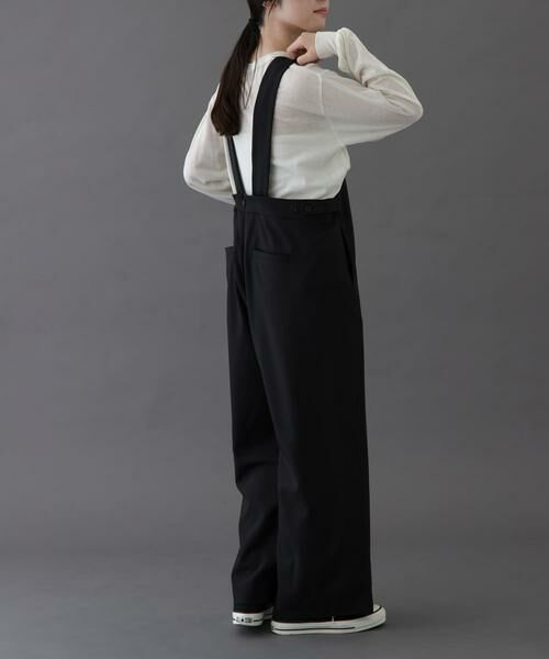 URBAN RESEARCH DOORS / アーバンリサーチ ドアーズ ワンピース | FORK&SPOON　Uネックプラケットオーバーオール | 詳細17