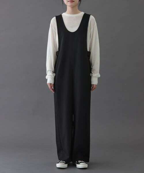 URBAN RESEARCH DOORS / アーバンリサーチ ドアーズ ワンピース | FORK&SPOON　Uネックプラケットオーバーオール | 詳細22