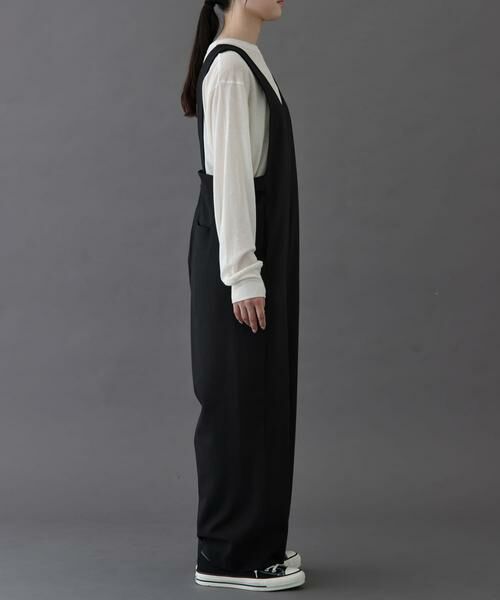 URBAN RESEARCH DOORS / アーバンリサーチ ドアーズ ワンピース | FORK&SPOON　Uネックプラケットオーバーオール | 詳細23