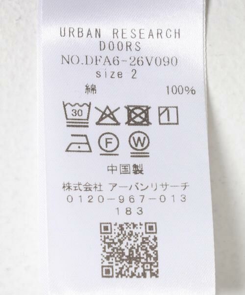 URBAN RESEARCH DOORS / アーバンリサーチ ドアーズ ワンピース | FORK&SPOON　タックデザインワンピース | 詳細12