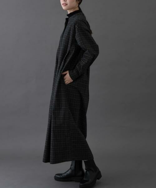 URBAN RESEARCH DOORS / アーバンリサーチ ドアーズ ワンピース | FORK&SPOON　タックデザインワンピース | 詳細3