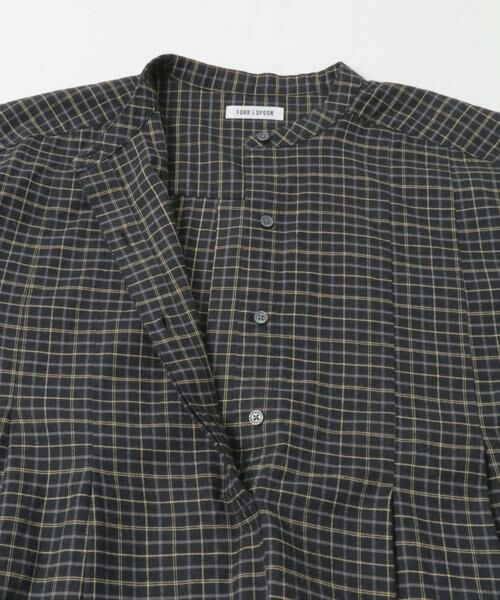 URBAN RESEARCH DOORS / アーバンリサーチ ドアーズ ワンピース | FORK&SPOON　タックデザインワンピース | 詳細9