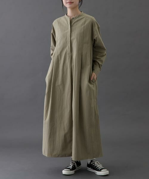 URBAN RESEARCH DOORS / アーバンリサーチ ドアーズ ワンピース | FORK&SPOON　タックデザインワンピース | 詳細18