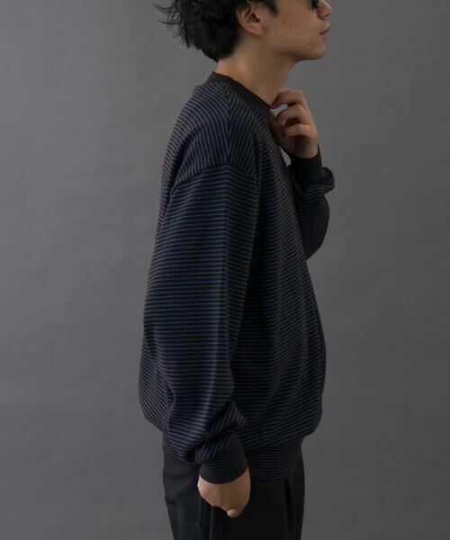URBAN RESEARCH DOORS / アーバンリサーチ ドアーズ ニット・セーター | FORK&SPOON　ボーダークルーネックニット | 詳細1