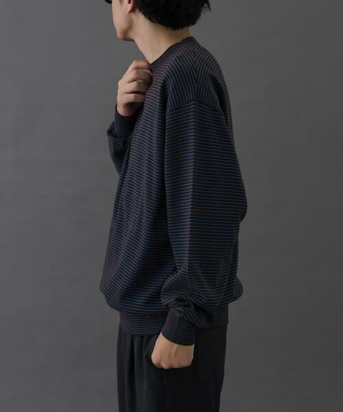 URBAN RESEARCH DOORS / アーバンリサーチ ドアーズ ニット・セーター | FORK&SPOON　ボーダークルーネックニット | 詳細3