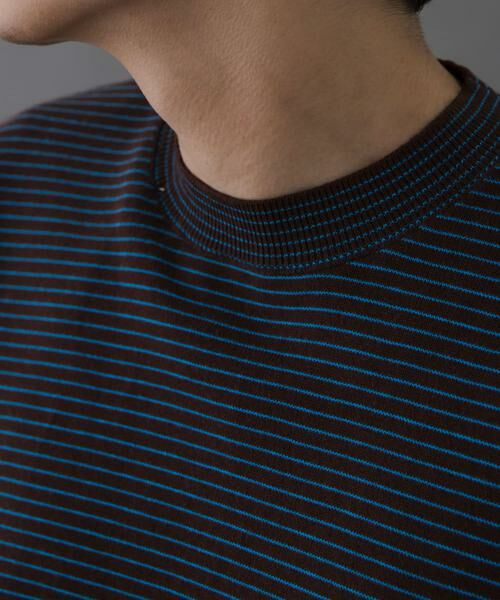 URBAN RESEARCH DOORS / アーバンリサーチ ドアーズ ニット・セーター | FORK&SPOON　ボーダークルーネックニット | 詳細4