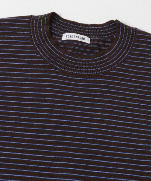 URBAN RESEARCH DOORS / アーバンリサーチ ドアーズ ニット・セーター | FORK&SPOON　ボーダークルーネックニット | 詳細8