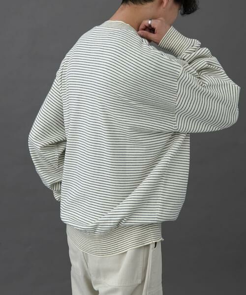 URBAN RESEARCH DOORS / アーバンリサーチ ドアーズ ニット・セーター | FORK&SPOON　ボーダークルーネックニット | 詳細13