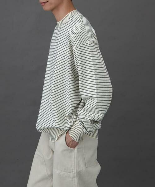 URBAN RESEARCH DOORS / アーバンリサーチ ドアーズ ニット・セーター | FORK&SPOON　ボーダークルーネックニット | 詳細15