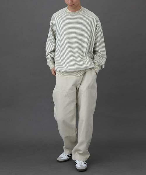 URBAN RESEARCH DOORS / アーバンリサーチ ドアーズ ニット・セーター | FORK&SPOON　ボーダークルーネックニット | 詳細19