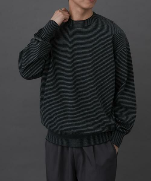 URBAN RESEARCH DOORS / アーバンリサーチ ドアーズ ニット・セーター | FORK&SPOON　ボーダークルーネックニット | 詳細25