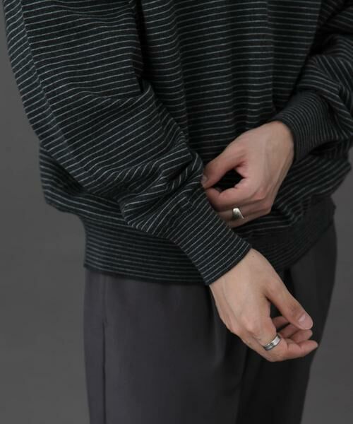 URBAN RESEARCH DOORS / アーバンリサーチ ドアーズ ニット・セーター | FORK&SPOON　ボーダークルーネックニット | 詳細26