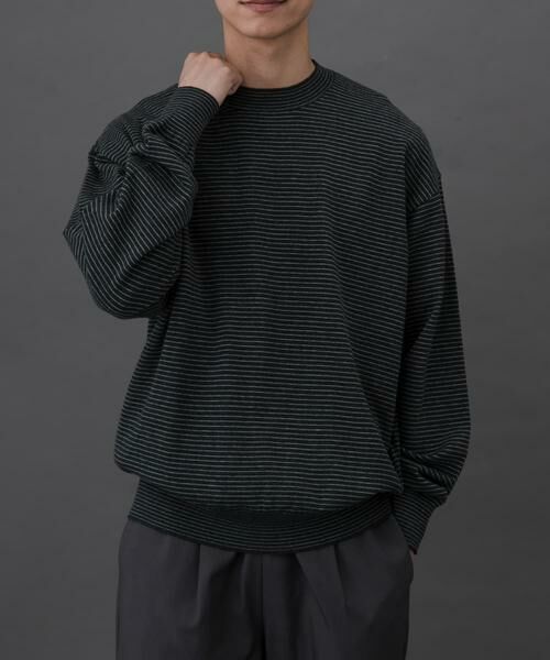 URBAN RESEARCH DOORS / アーバンリサーチ ドアーズ ニット・セーター | FORK&SPOON　ボーダークルーネックニット | 詳細28