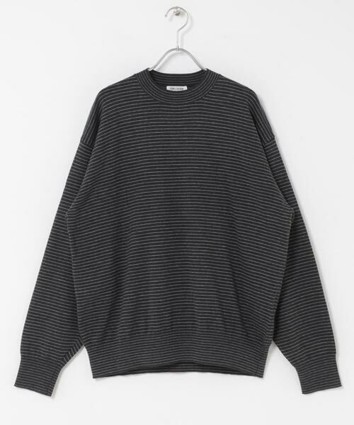 URBAN RESEARCH DOORS/アーバンリサーチ ドアーズ FORK & SPOON ボーダークルーネックニット グレー系その他 4 URBAN RESEARCH DOORS/アーバンリサーチ ドアーズ FORK & SPOON ボーダークルーネックニット グレー系その他 4