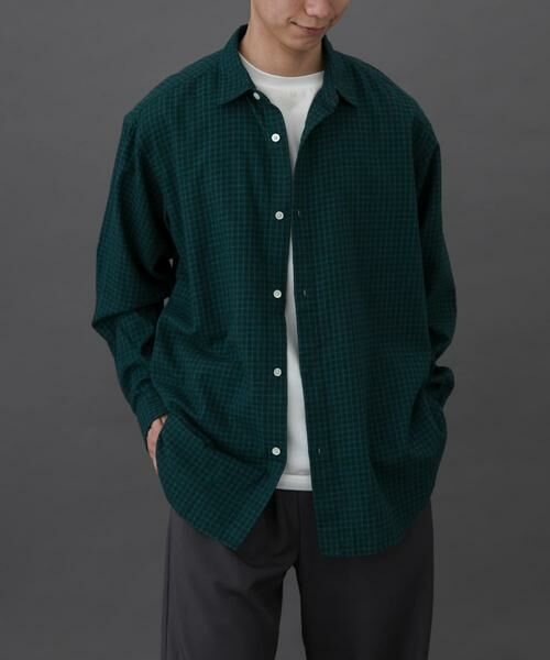 URBAN RESEARCH DOORS / アーバンリサーチ ドアーズ シャツ・ブラウス | FORK&SPOON　ネルチェックシャツ | 詳細1