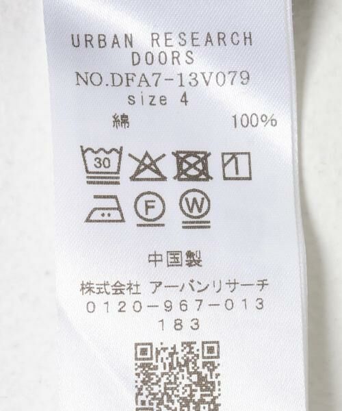 URBAN RESEARCH DOORS / アーバンリサーチ ドアーズ シャツ・ブラウス | FORK&SPOON　ネルチェックシャツ | 詳細13