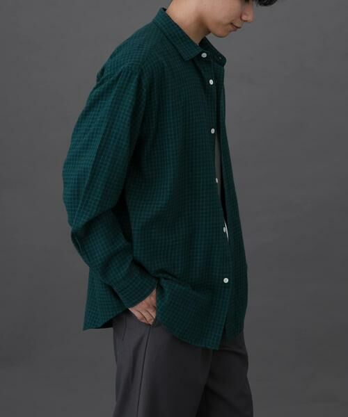 URBAN RESEARCH DOORS / アーバンリサーチ ドアーズ シャツ・ブラウス | FORK&SPOON　ネルチェックシャツ | 詳細2