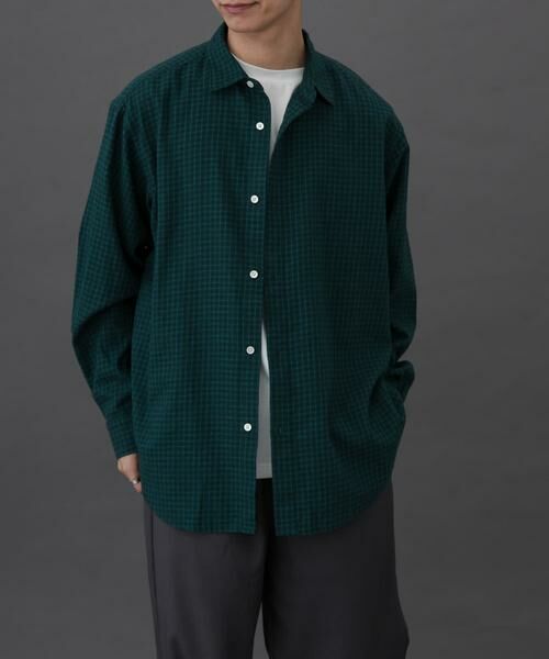 URBAN RESEARCH DOORS / アーバンリサーチ ドアーズ シャツ・ブラウス | FORK&SPOON　ネルチェックシャツ | 詳細5