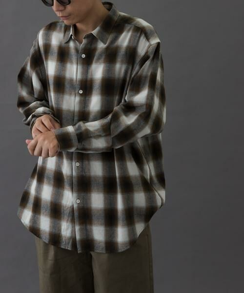 URBAN RESEARCH DOORS / アーバンリサーチ ドアーズ シャツ・ブラウス | FORK&SPOON　ネルチェックシャツ | 詳細18