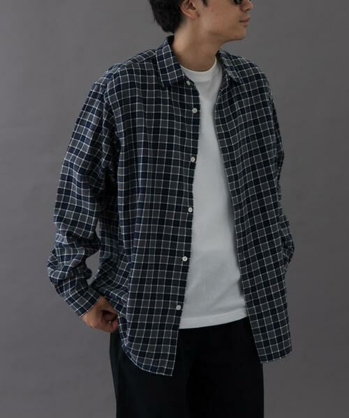 URBAN RESEARCH DOORS / アーバンリサーチ ドアーズ シャツ・ブラウス | FORK&SPOON　ネルチェックシャツ | 詳細24
