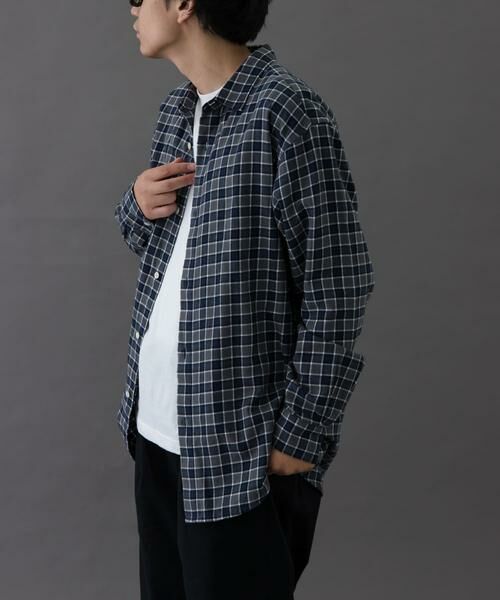 URBAN RESEARCH DOORS / アーバンリサーチ ドアーズ シャツ・ブラウス | FORK&SPOON　ネルチェックシャツ | 詳細25