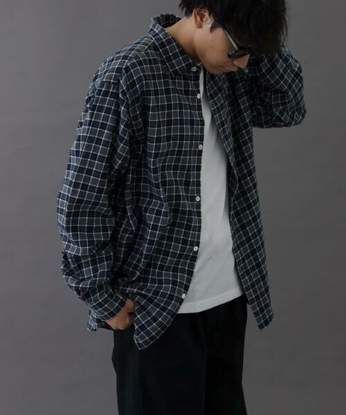 URBAN RESEARCH DOORS / アーバンリサーチ ドアーズ シャツ・ブラウス | FORK&SPOON　ネルチェックシャツ | 詳細26