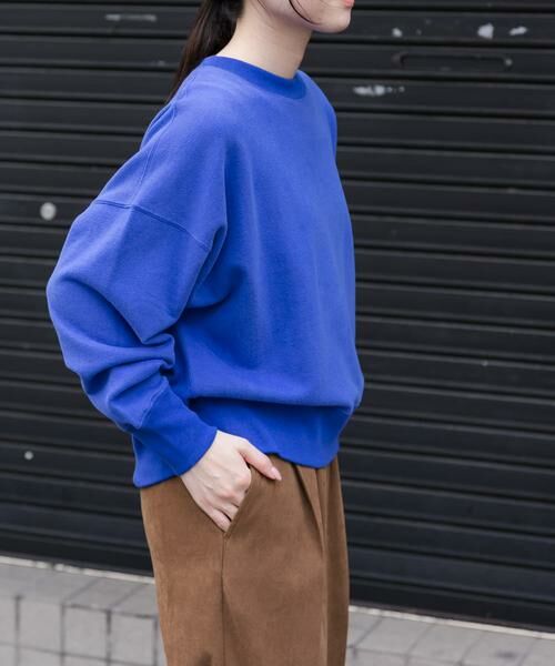 URBAN RESEARCH DOORS / アーバンリサーチ ドアーズ Tシャツ | FORK&SPOON　コットンカシミヤクルーネックスウェット | 詳細4