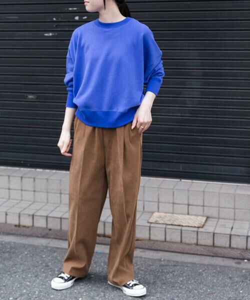 URBAN RESEARCH DOORS / アーバンリサーチ ドアーズ Tシャツ | FORK&SPOON　コットンカシミヤクルーネックスウェット | 詳細7