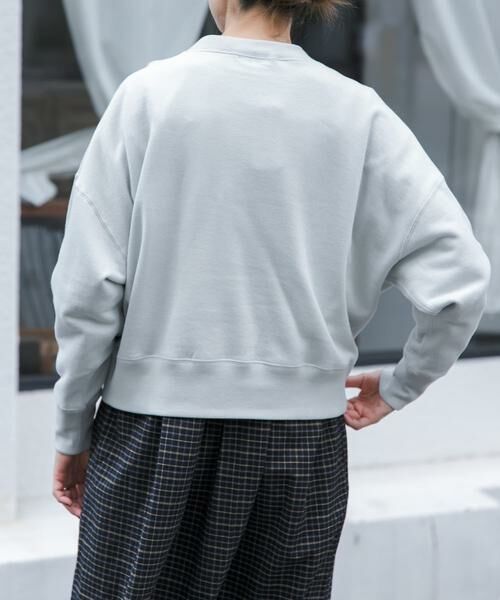 URBAN RESEARCH DOORS / アーバンリサーチ ドアーズ Tシャツ | FORK&SPOON　コットンカシミヤクルーネックスウェット | 詳細11