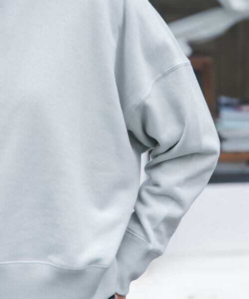 URBAN RESEARCH DOORS / アーバンリサーチ ドアーズ Tシャツ | FORK&SPOON　コットンカシミヤクルーネックスウェット | 詳細15