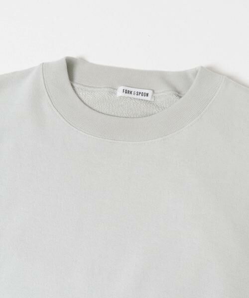 URBAN RESEARCH DOORS / アーバンリサーチ ドアーズ Tシャツ | FORK&SPOON　コットンカシミヤクルーネックスウェット | 詳細17