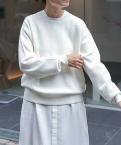 URBAN RESEARCH DOORS / アーバンリサーチ ドアーズ ニット・セーター | FORK&SPOON　ミラノリブクルーネックニット