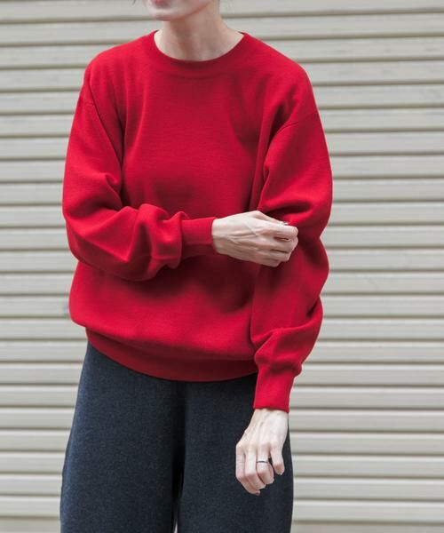 URBAN RESEARCH DOORS / アーバンリサーチ ドアーズ ニット・セーター | FORK&SPOON　ミラノリブクルーネックニット | 詳細1