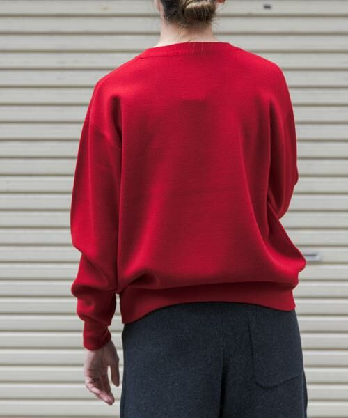 URBAN RESEARCH DOORS / アーバンリサーチ ドアーズ ニット・セーター | FORK&SPOON　ミラノリブクルーネックニット | 詳細3