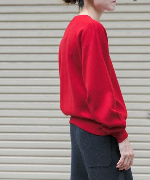 URBAN RESEARCH DOORS / アーバンリサーチ ドアーズ ニット・セーター | FORK&SPOON　ミラノリブクルーネックニット | 詳細4