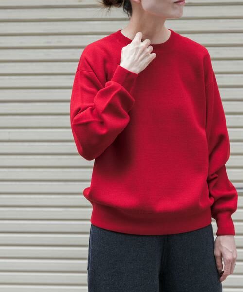 URBAN RESEARCH DOORS / アーバンリサーチ ドアーズ ニット・セーター | FORK&SPOON　ミラノリブクルーネックニット | 詳細5