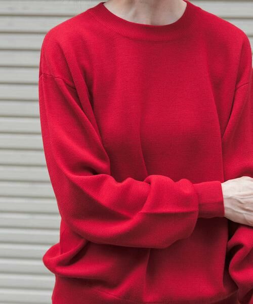 URBAN RESEARCH DOORS / アーバンリサーチ ドアーズ ニット・セーター | FORK&SPOON　ミラノリブクルーネックニット | 詳細6