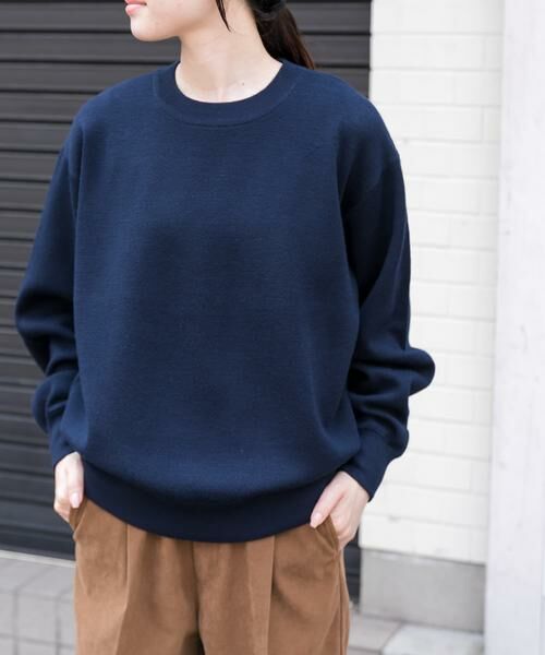 URBAN RESEARCH DOORS / アーバンリサーチ ドアーズ ニット・セーター | FORK&SPOON　ミラノリブクルーネックニット | 詳細9