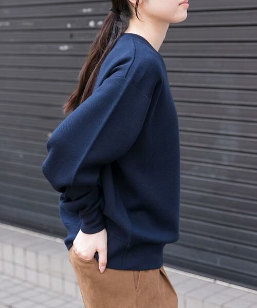 URBAN RESEARCH DOORS / アーバンリサーチ ドアーズ ニット・セーター | FORK&SPOON　ミラノリブクルーネックニット | 詳細11