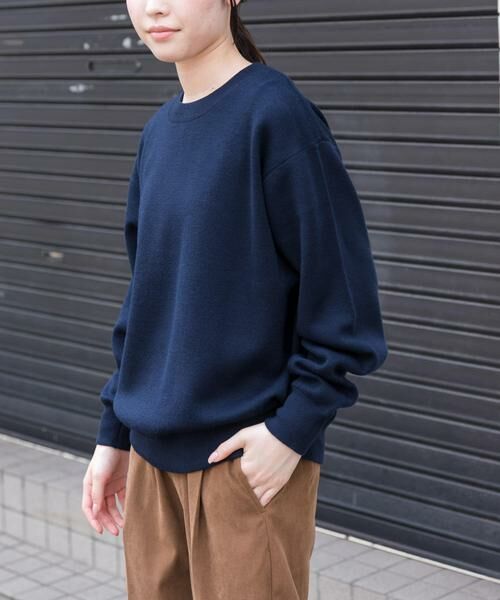 URBAN RESEARCH DOORS / アーバンリサーチ ドアーズ ニット・セーター | FORK&SPOON　ミラノリブクルーネックニット | 詳細13