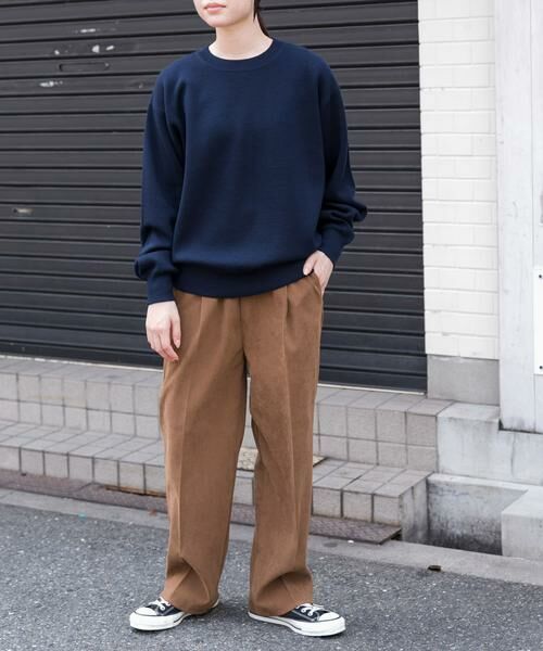 URBAN RESEARCH DOORS / アーバンリサーチ ドアーズ ニット・セーター | FORK&SPOON　ミラノリブクルーネックニット | 詳細14