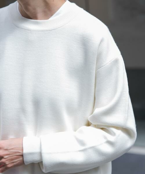 URBAN RESEARCH DOORS / アーバンリサーチ ドアーズ ニット・セーター | FORK&SPOON　ミラノリブクルーネックニット | 詳細25
