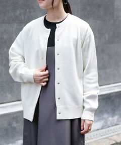 URBAN RESEARCH DOORS / アーバンリサーチ ドアーズ カーディガン・ボレロ | FORK&SPOON　ミラノリブクルーネックカーディガン