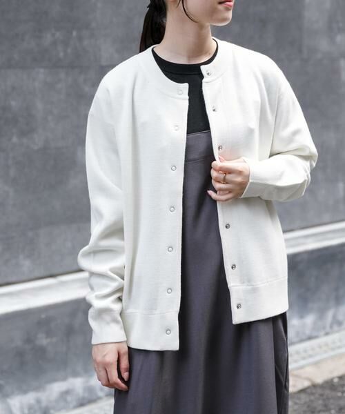 URBAN RESEARCH DOORS / アーバンリサーチ ドアーズ カーディガン・ボレロ | FORK&SPOON　ミラノリブクルーネックカーディガン | 詳細23