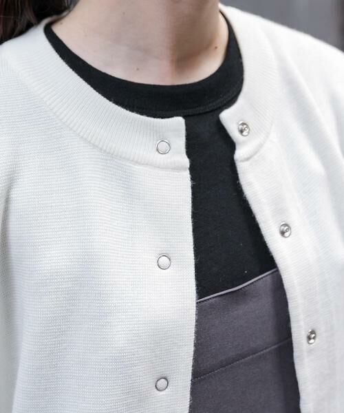URBAN RESEARCH DOORS / アーバンリサーチ ドアーズ カーディガン・ボレロ | FORK&SPOON　ミラノリブクルーネックカーディガン | 詳細28