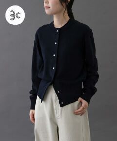 URBAN RESEARCH DOORS / アーバンリサーチ ドアーズ カーディガン・ボレロ | FORK&SPOON　ミラージュクルーネックニットカーディガン